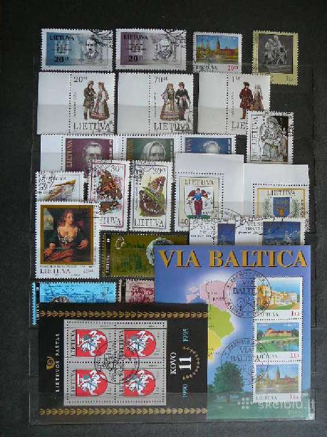 Lietuva 1995 Metinis komplektas antsp. lit1995a