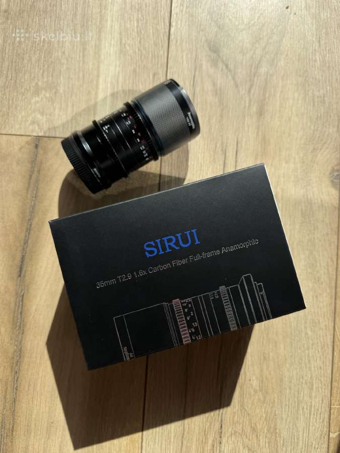 Sirui Anamorphic Lens Saturn 35mm 1.6x Sony Mount