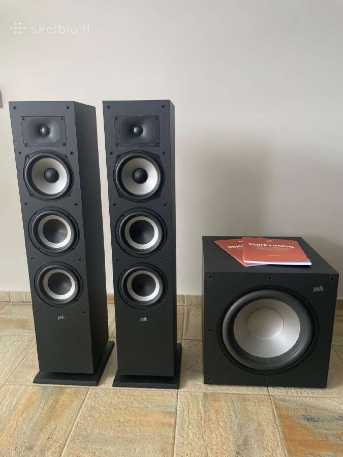 Polk Audio Xt60 ir Xt12 kolonėlių komplektas - nuotraukos Nr. 2