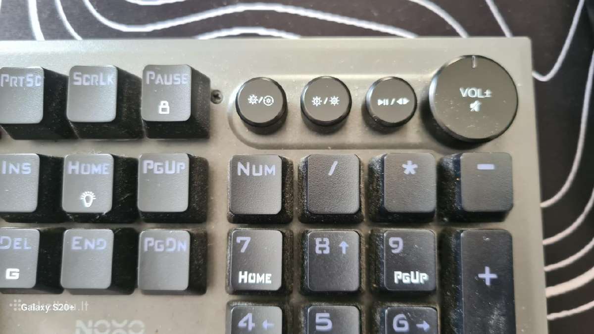 Tobula žaidimų klavietūra Noxo Conqueror - nuotraukos Nr. 6