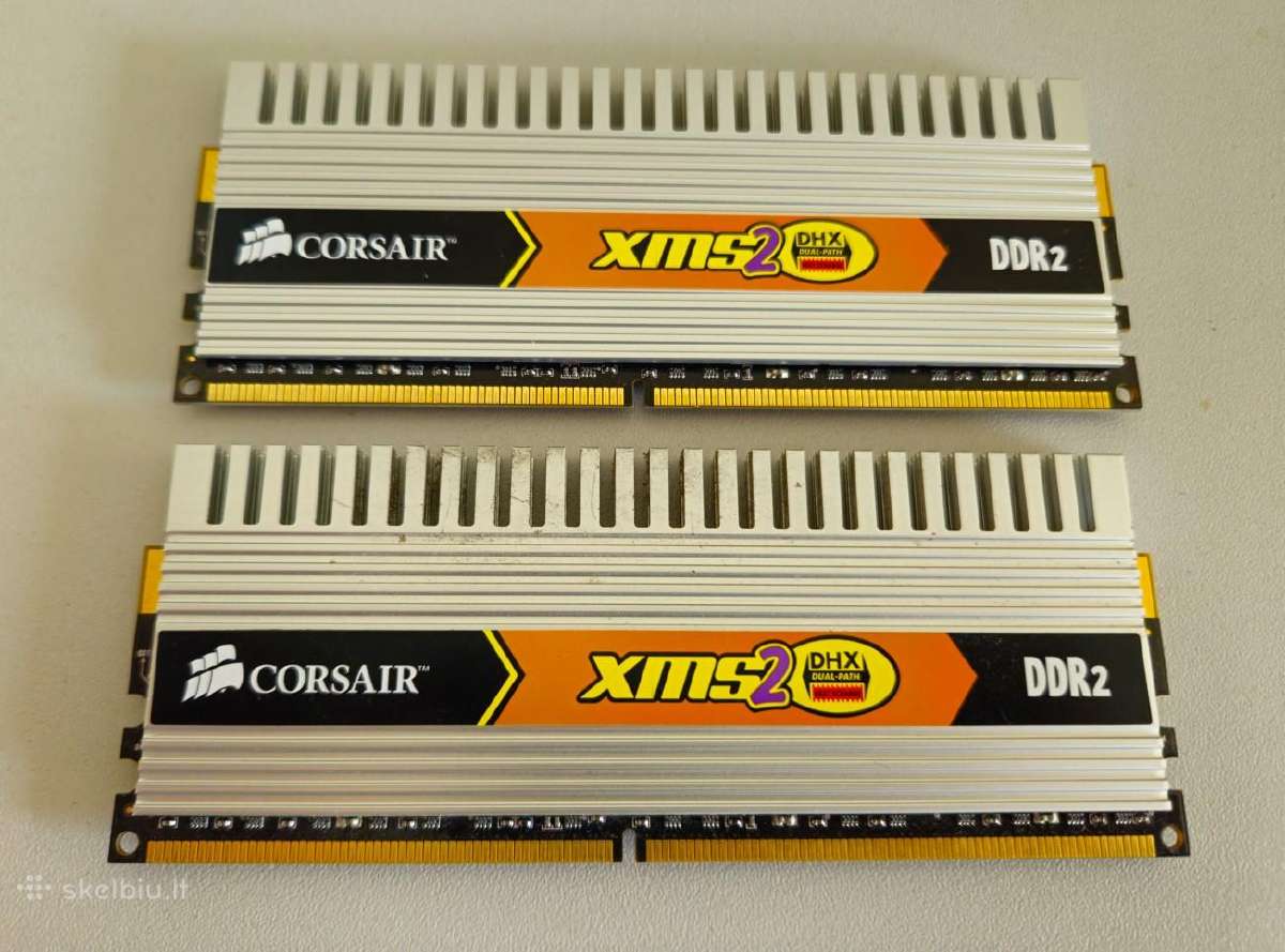 Corsair Xms2 Dhx Ddr2 2gb (2x1gb) 800mhz RAM