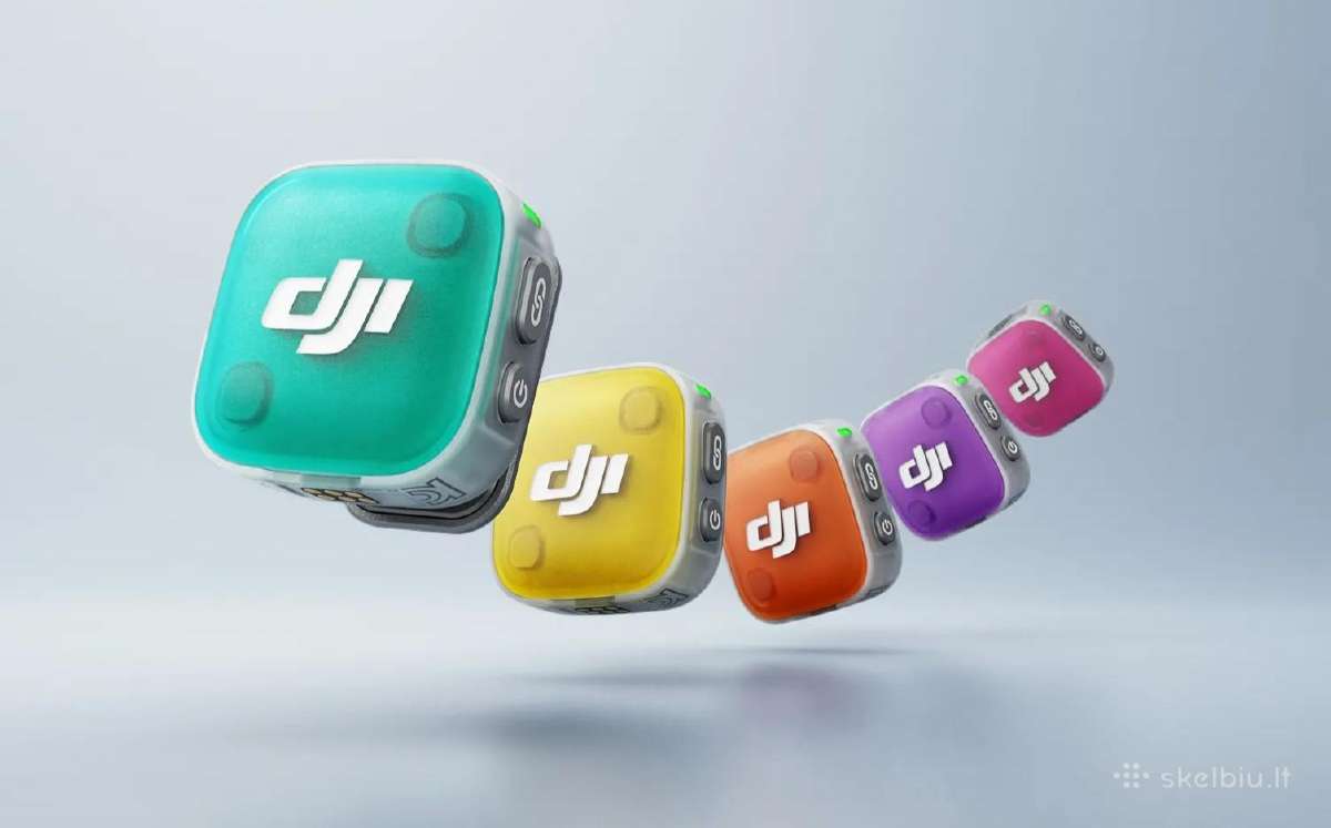 Dji Mic Mini 2 kaina 59€ Mikofonai Naujiena
