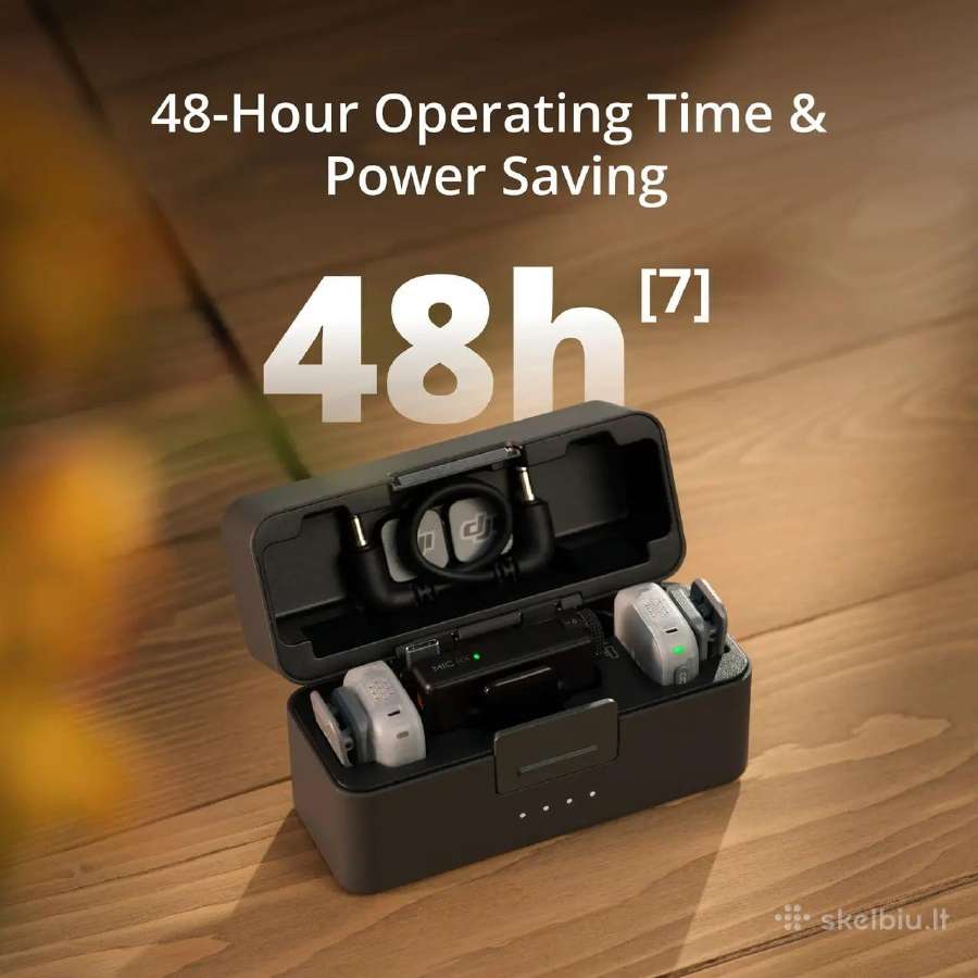 Dji Mic Mini 2 kaina 59€ Mikrofonai Naujiena - nuotraukos Nr. 9