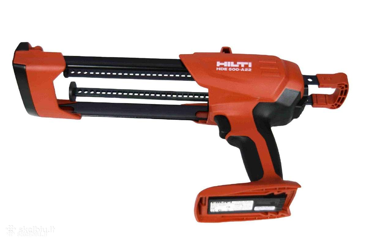 Akumuliatorinis klijų švirkštas hilti 500-a22