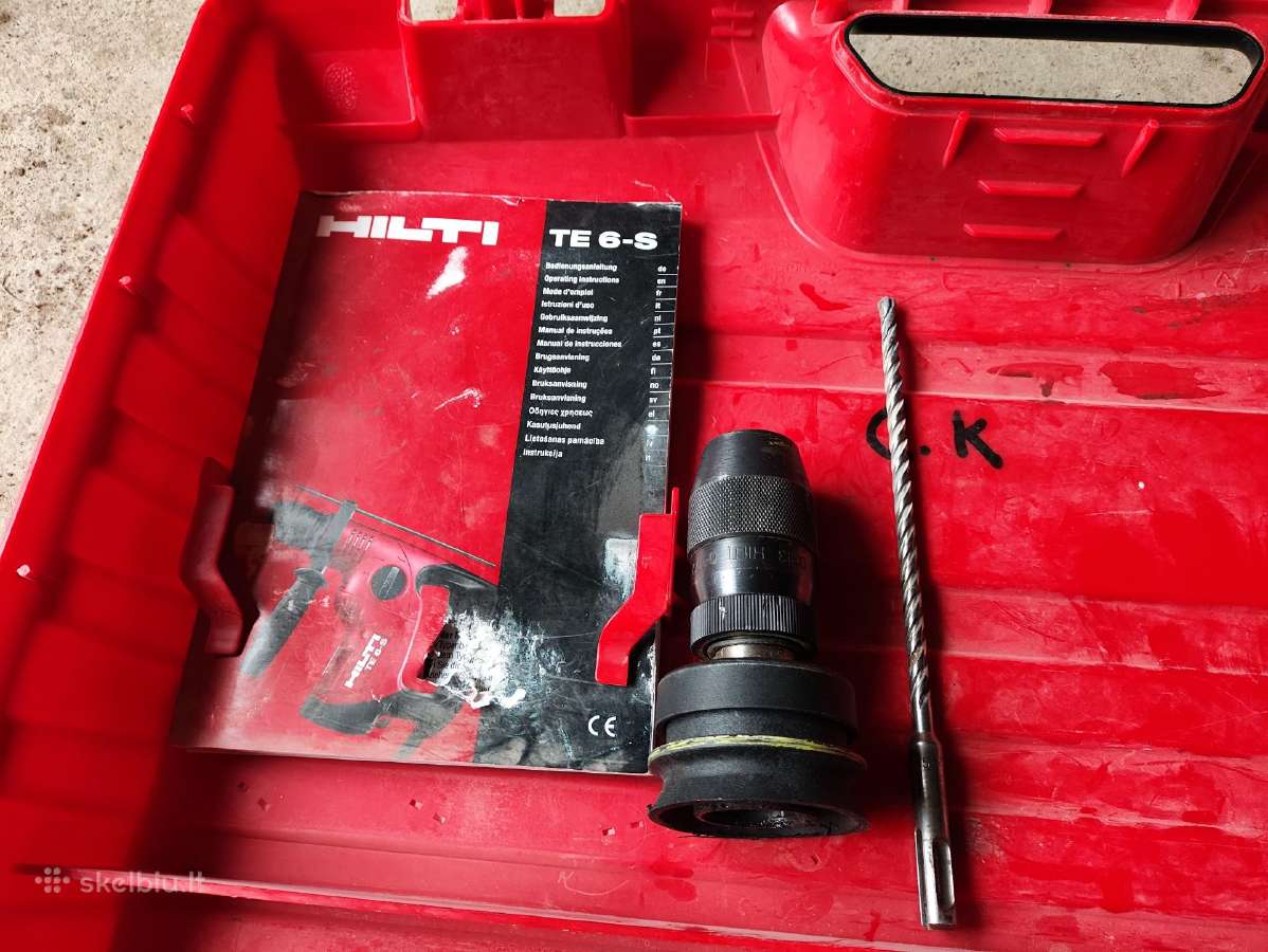Hilti Te 6-s Perforatorius su siurbliu - nuotraukos Nr. 2