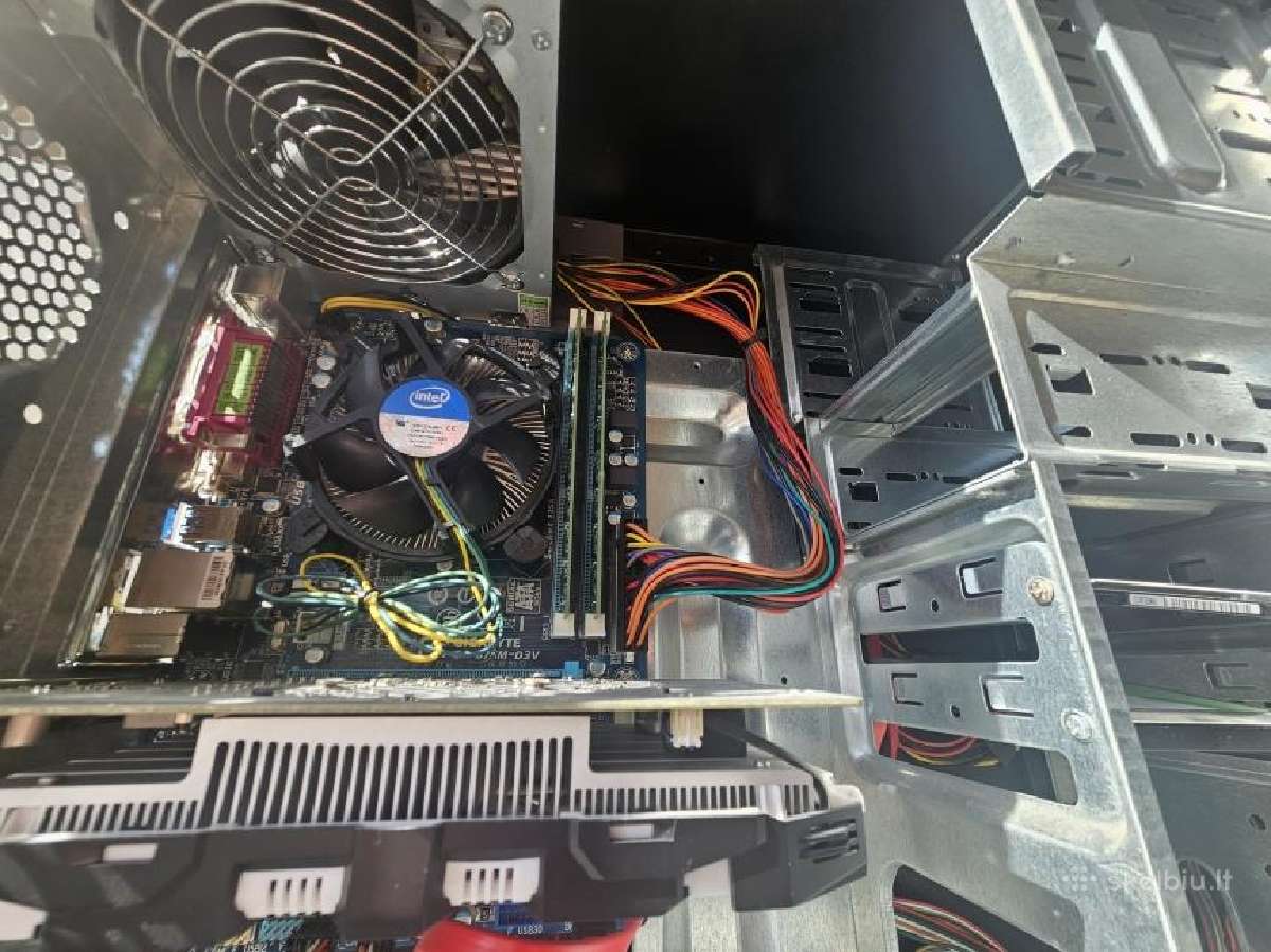 Parduodu savo seną Pc (Gtx 1050 Ti / i5 / 3tb HDD)