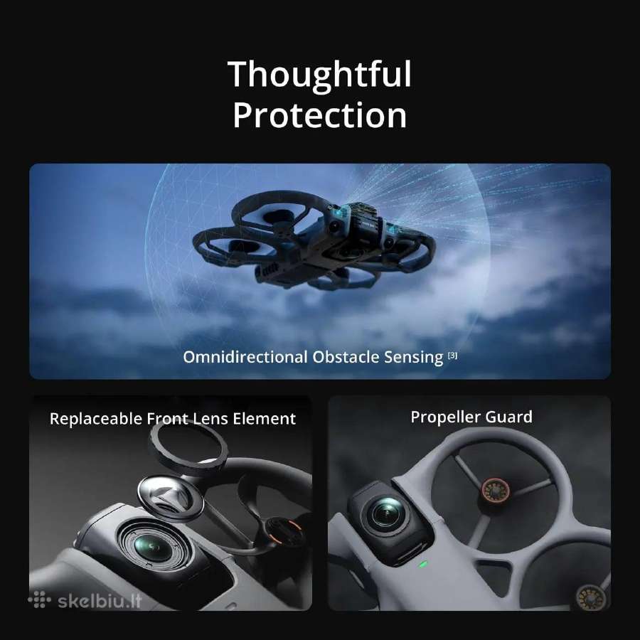Dji Avata 360 Fly More Combo Rc2 Pultu Kaina 888 € - nuotraukos Nr. 4