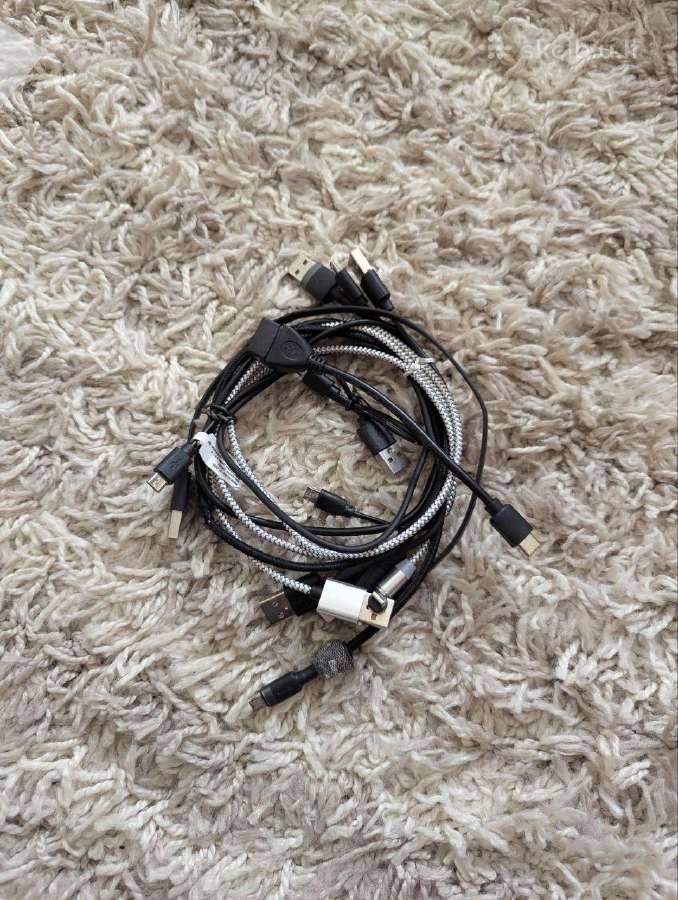 Micro-usb laidai (įvairių ilgių)