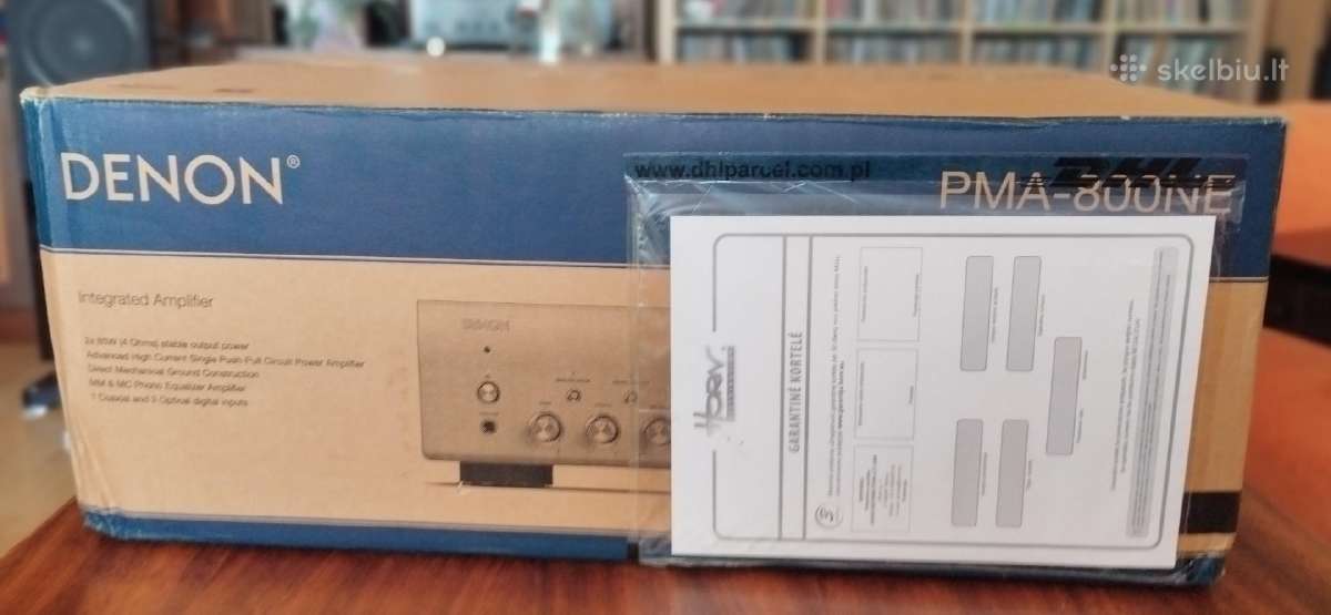 Denon pma-800ne + dcd-800ne + dnp-800ne muzikinis - nuotraukos Nr. 7