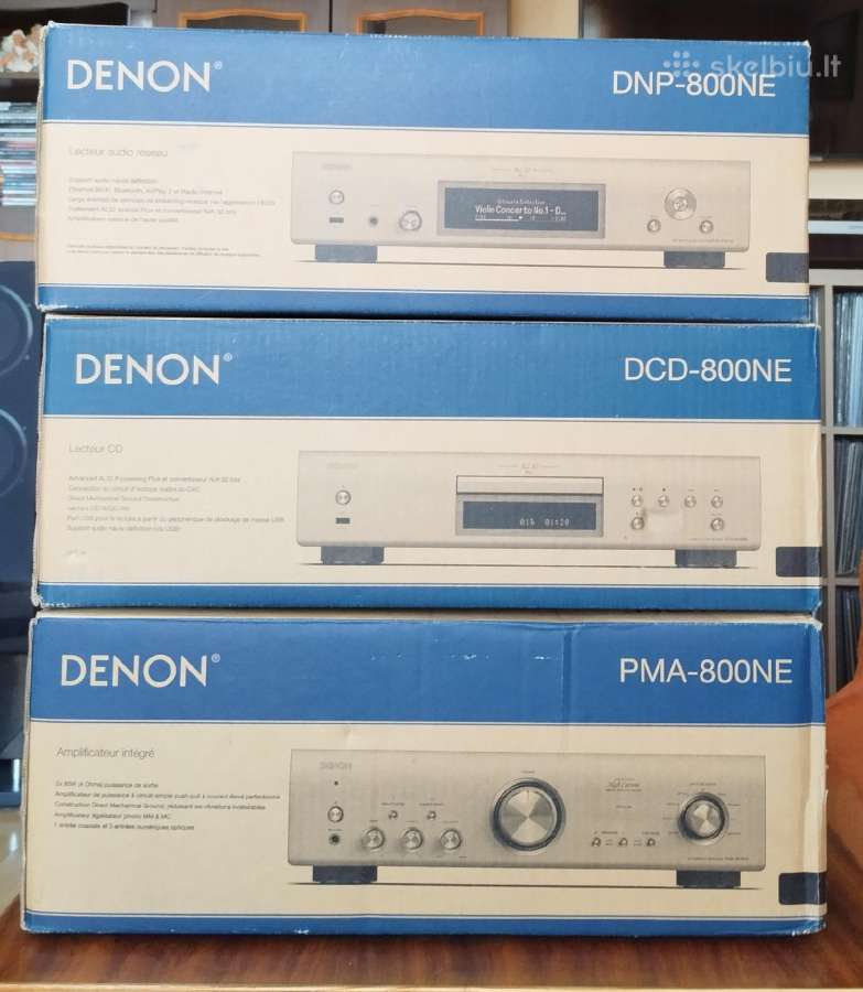 Denon pma-800ne + dcd-800ne + dnp-800ne muzikinis - nuotraukos Nr. 8