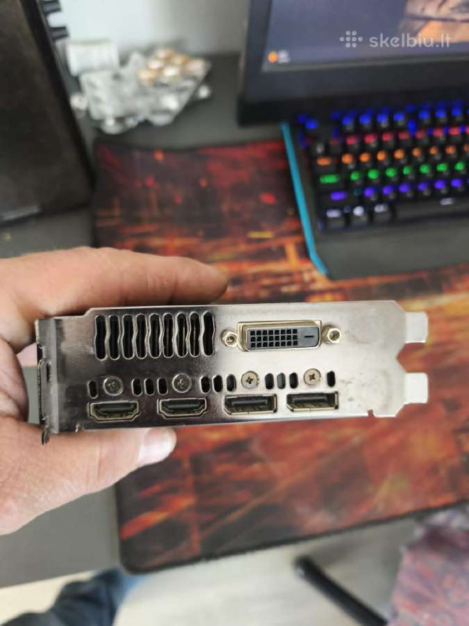 3 Vaizdo plokstės gt660 gtx960 gtx1060 6g - nuotraukos Nr. 11