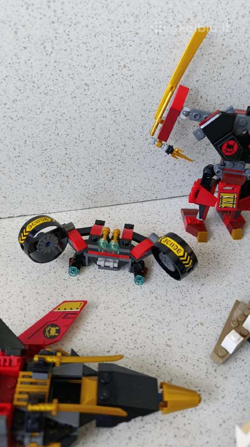 Lego Ninjago 70596 Samurai X Cave Chaos - nuotraukos Nr. 5