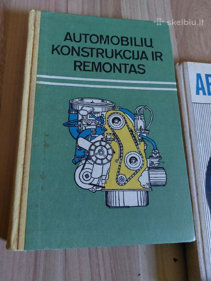 Automobiliu konstrukcija ir remontas knyga - nuotraukos Nr. 4