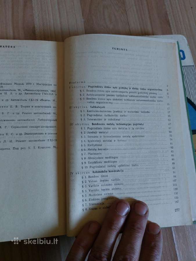 Automobiliu konstrukcija ir remontas knyga - nuotraukos Nr. 6
