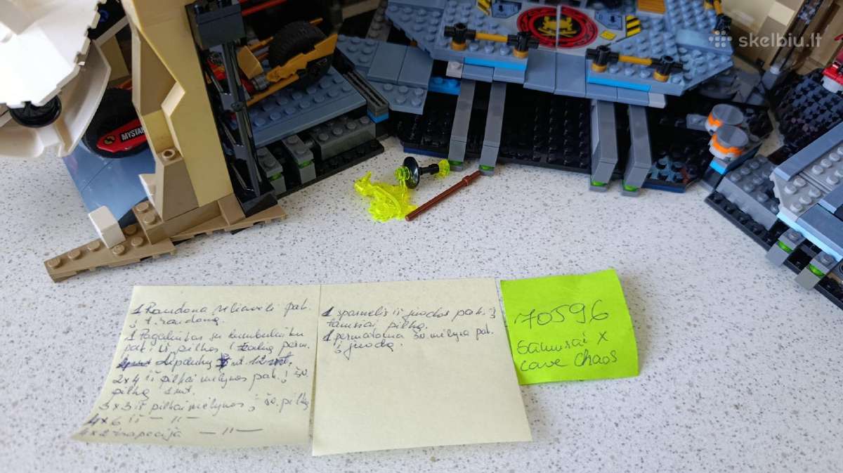Lego Ninjago 70596 Samurai X Cave Chaos - nuotraukos Nr. 16