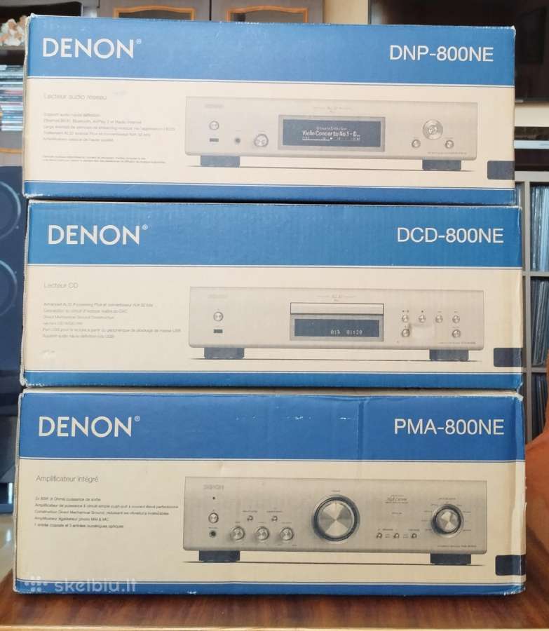Denon (pma.dcd, Dnp) 800ne pilnas komplektas - nuotraukos Nr. 8