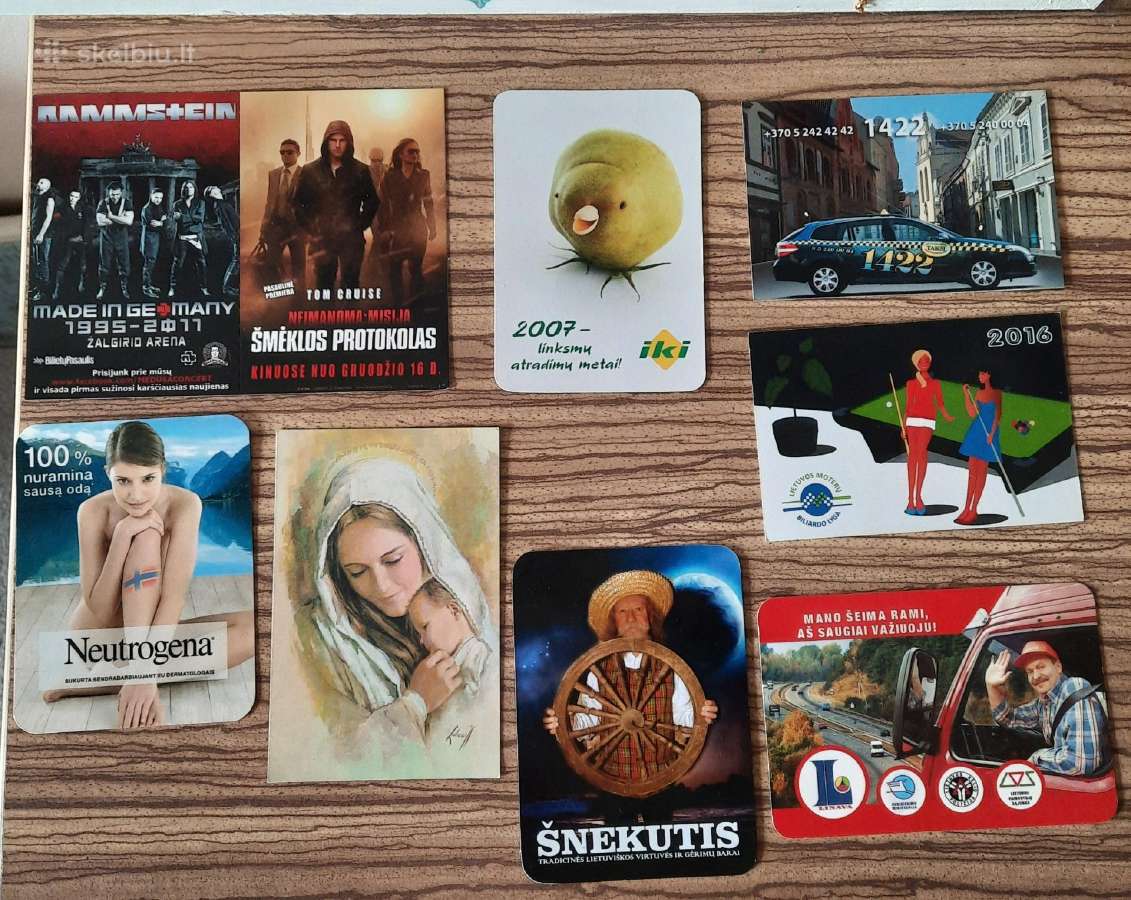 8vnt. Lietuviški kalendoriukau