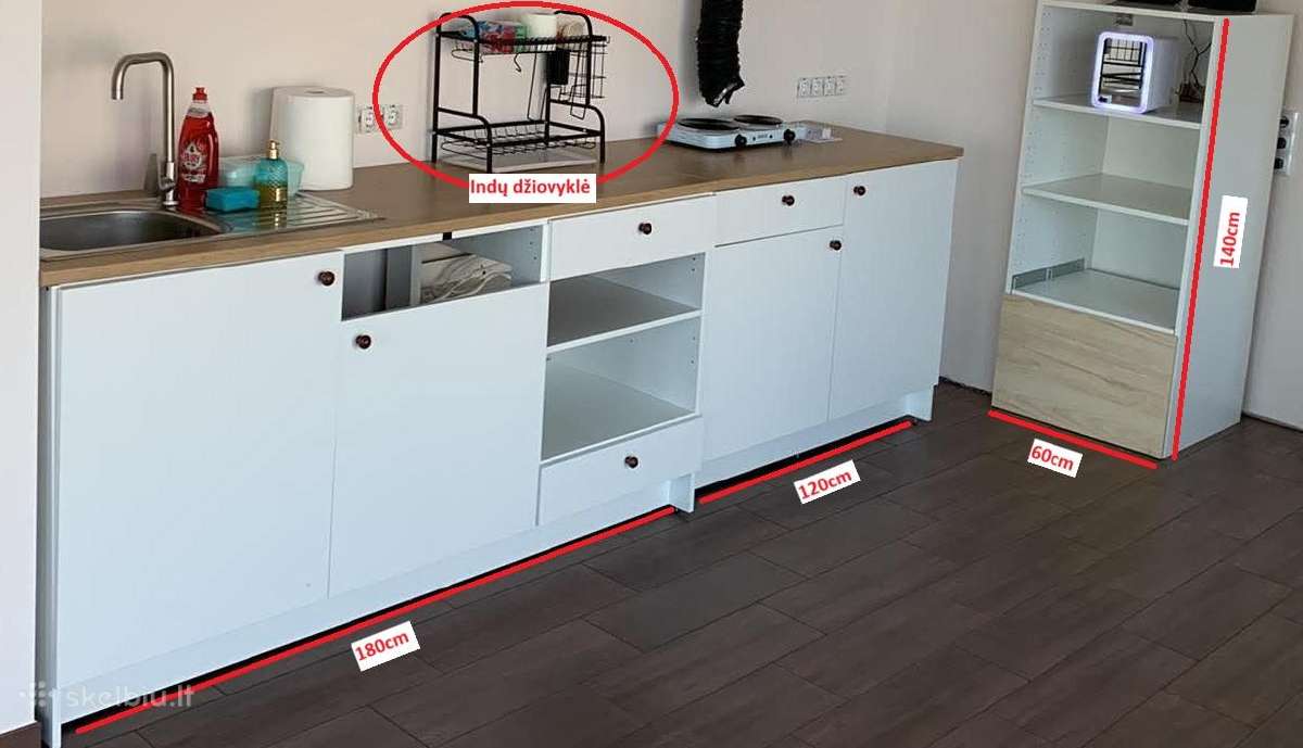 Ikea virtuvės baldų komplektas