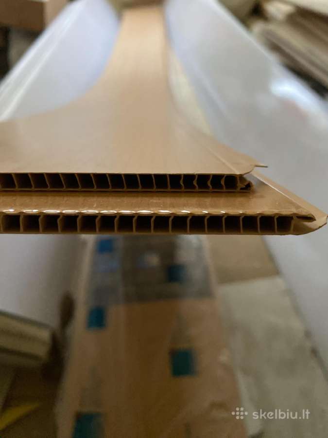 Plastikinės vidaus dailylentės, Pvc, 12 vnt,7.13m² - nuotraukos Nr. 4