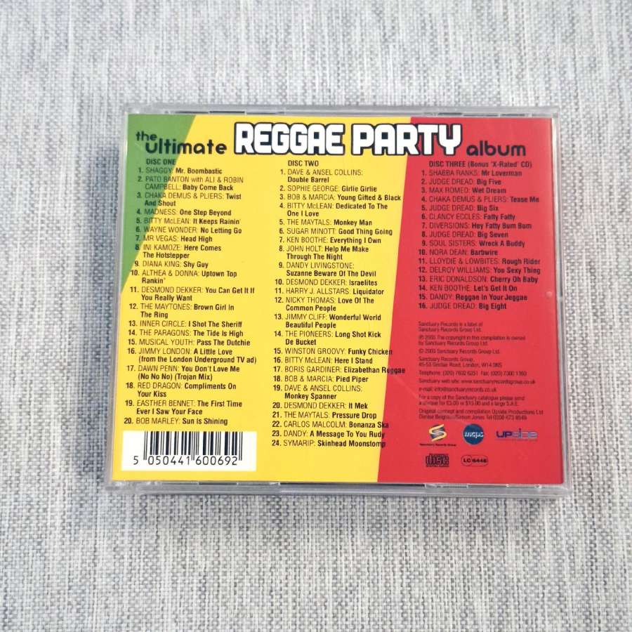 The Ultimate Reggae Party Album (3 x CD, rinkinys) - nuotraukos Nr. 2