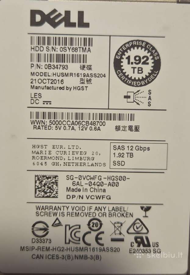 Hp Dl380 Gen10 ir Dl360 Gen10 serveriai - nuotraukos Nr. 9