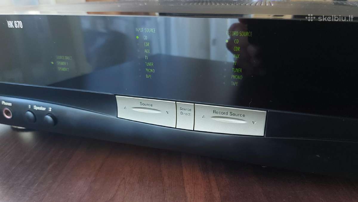 Stiprintuvas Harman Kardon Hk670 - nuotraukos Nr. 2