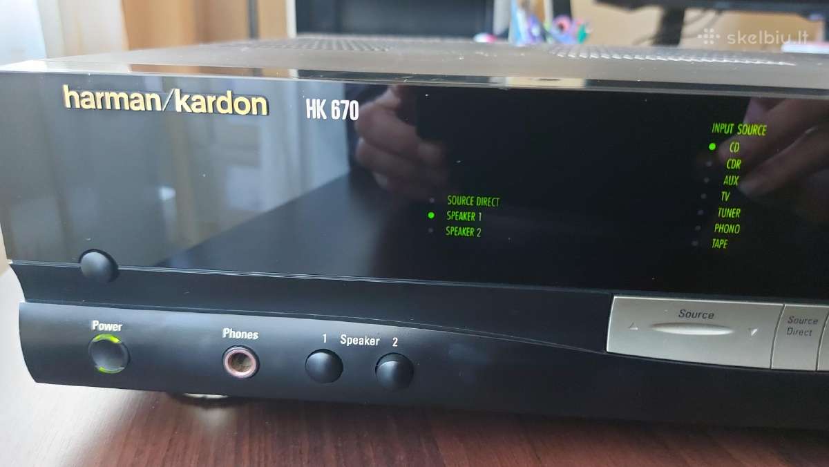 Stiprintuvas Harman Kardon Hk670 - nuotraukos Nr. 3