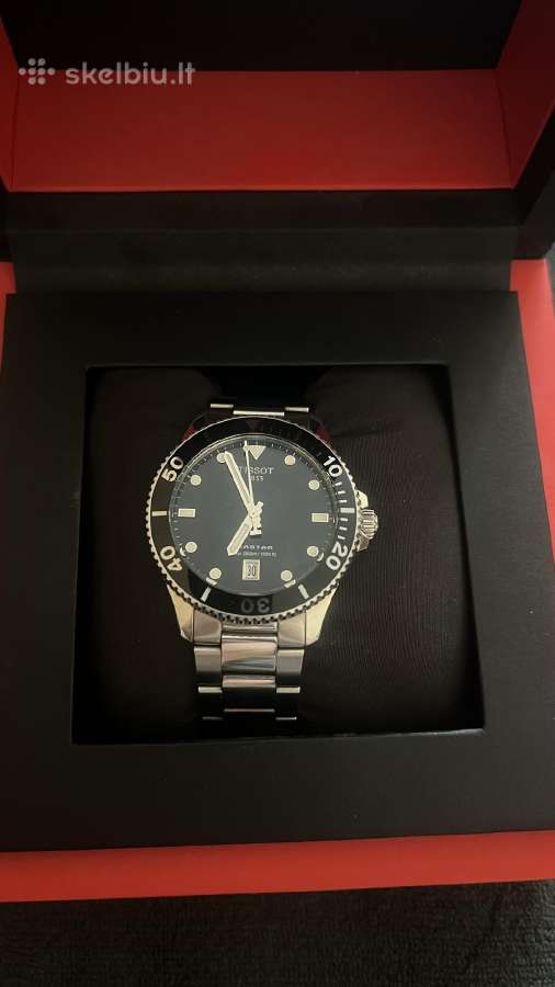 Tissot laikrodis 400 eurų, galima derėtis.