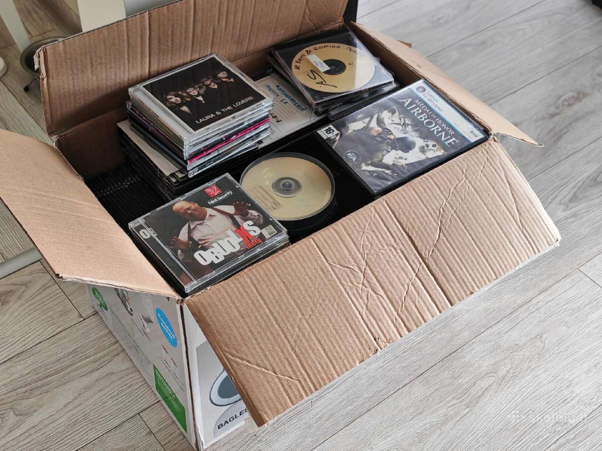 Dvd, CD diskai