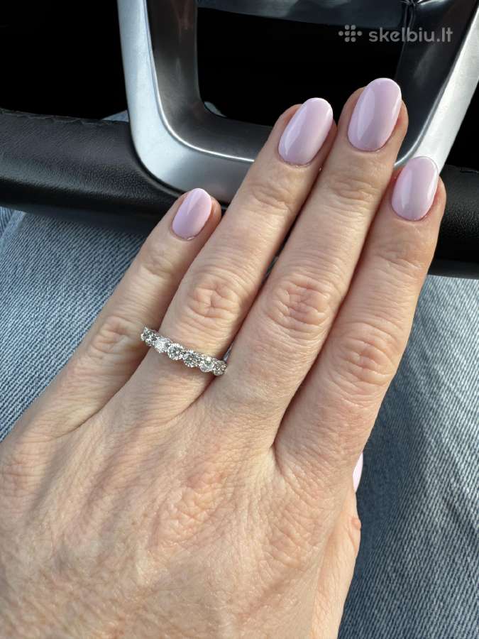 1.16ct natūralių deimantų žiedas (vs–si) 585 bal - nuotraukos Nr. 3