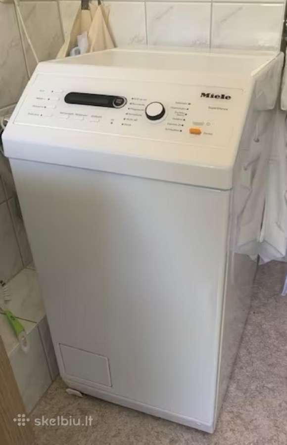 Miele Ww690wpm iš virš. pakraunama skalbimo mašina