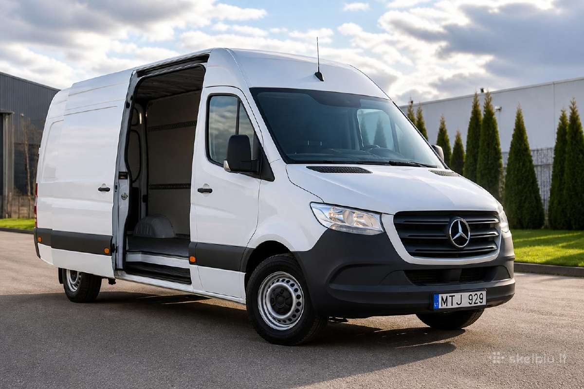 Mikroautobusų nuoma Vilniuje Mercedes Sprinter 40€ - nuotraukos Nr. 7
