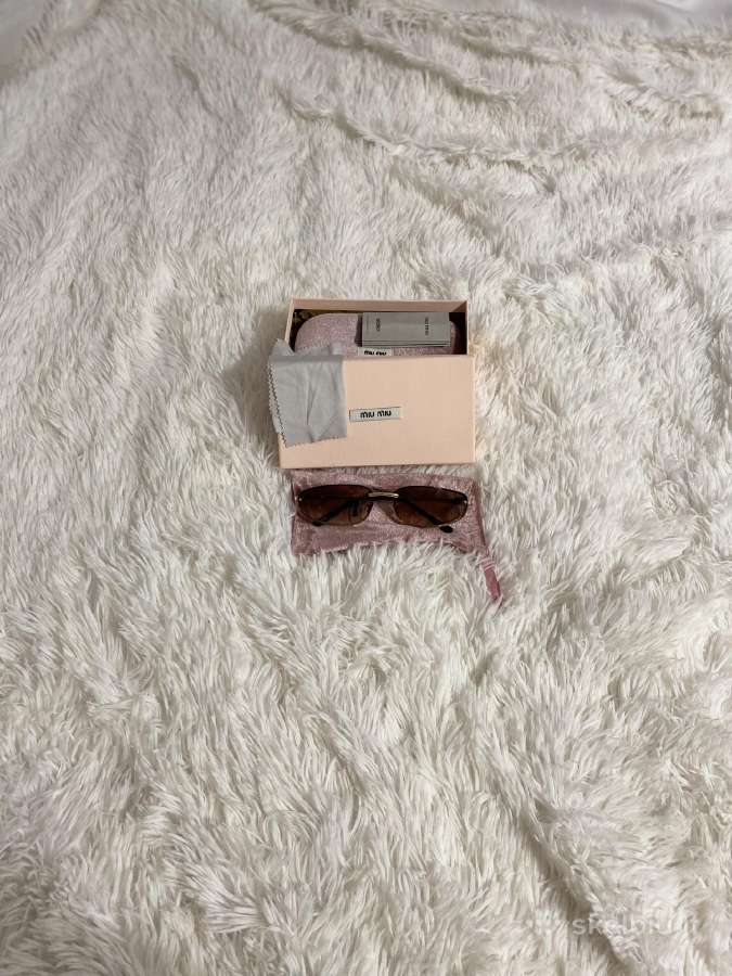 Miu miu akiniai