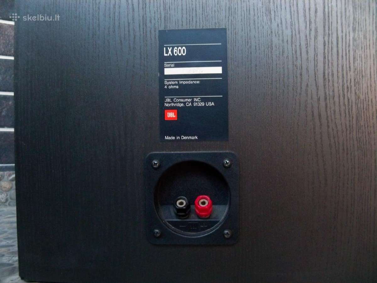Jbl L20. Lx 800. Lx 600. Lx 500. Kontrol 5. - nuotraukos Nr. 19