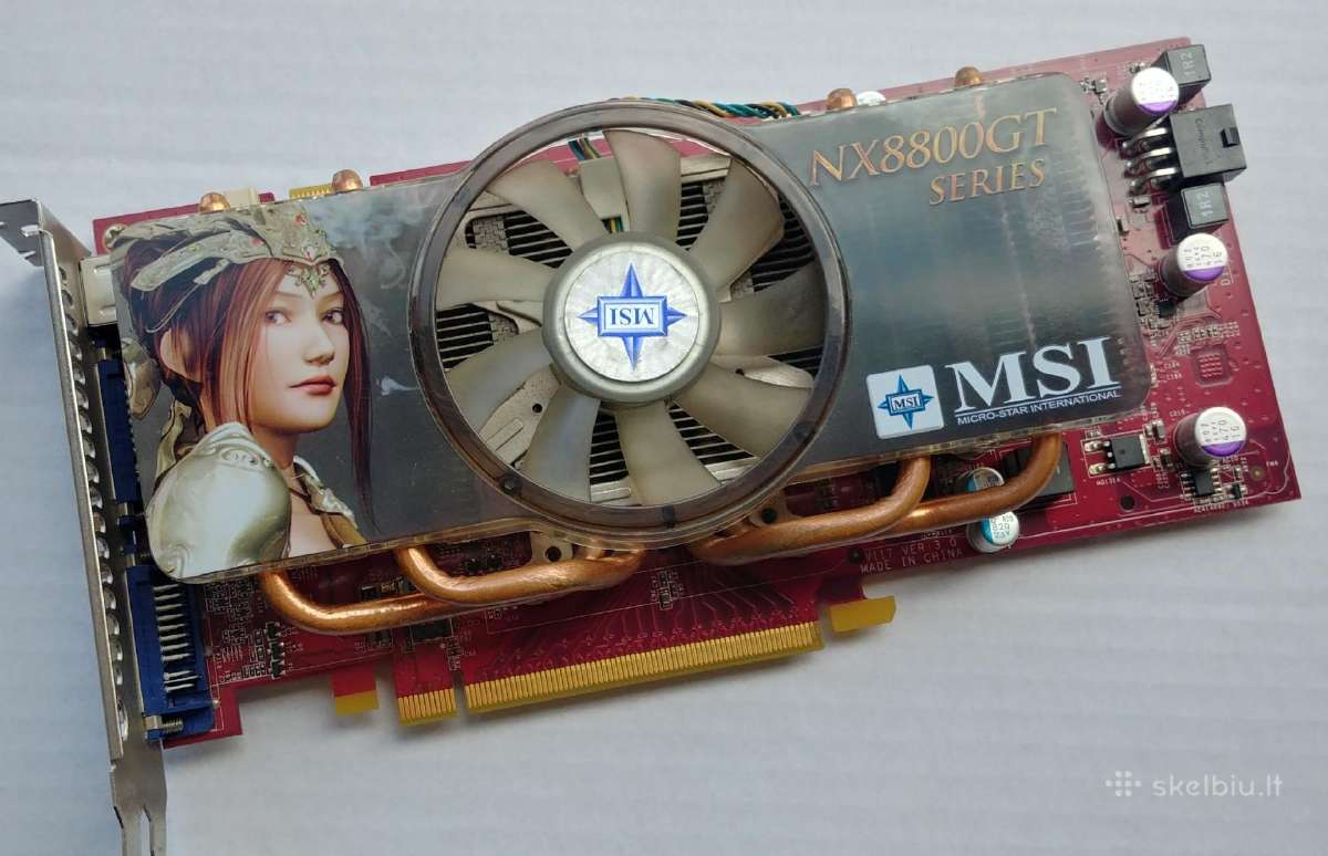 Vaizdo plokštė Msi Nx8800gt