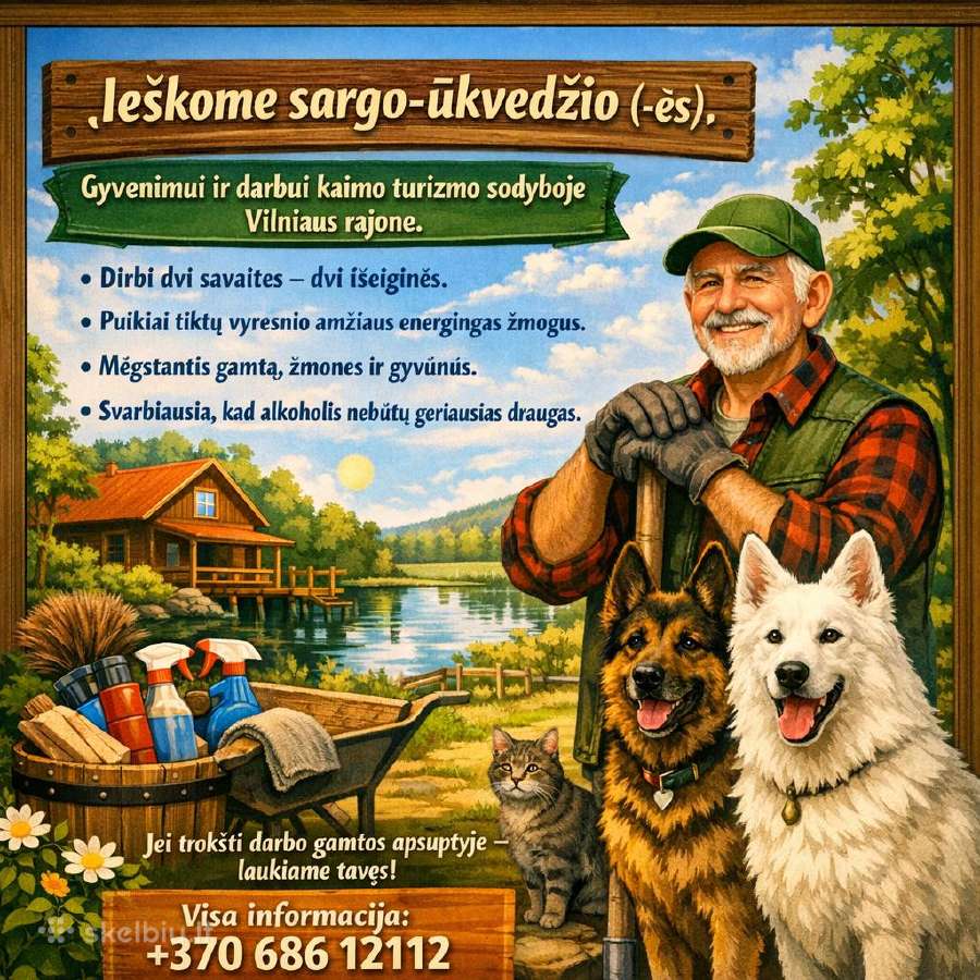 Ieškome Sargo ukvedžio
