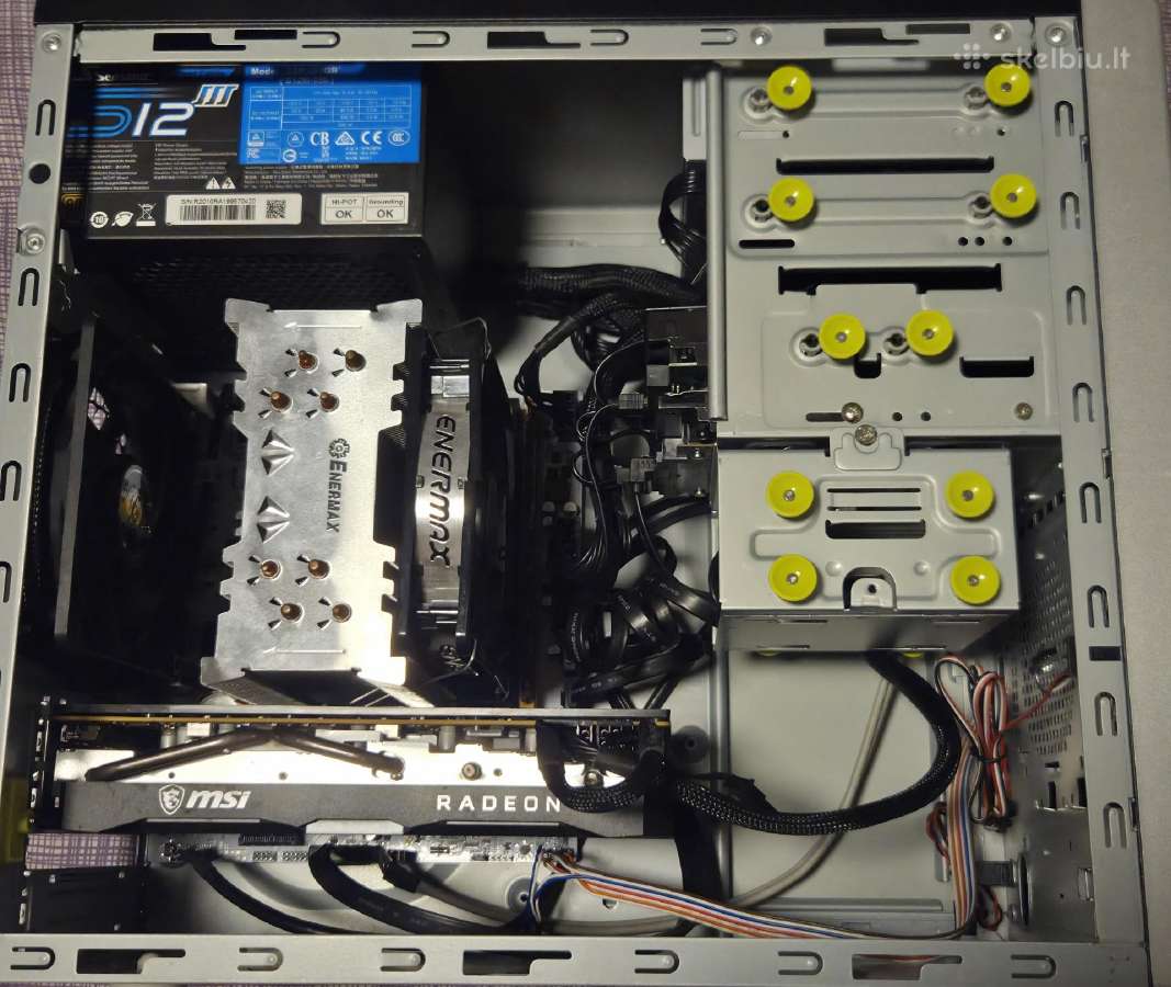 E5-2643v4 +32gb RAM + 256gb Nvme + Rx 5700 8gb