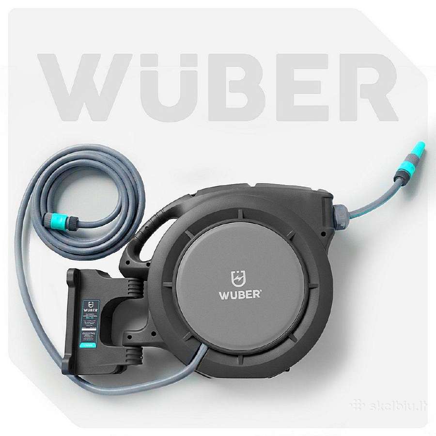 Automatinė sodo žarnos ritė 30 m 20 m+3m wuber - nuotraukos Nr. 4