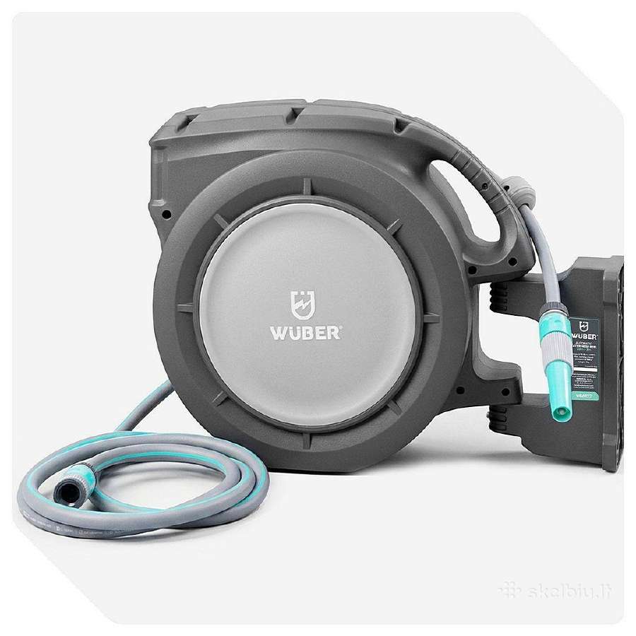 Automatinė sodo žarnos ritė 30 m 20 m+3m wuber - nuotraukos Nr. 8