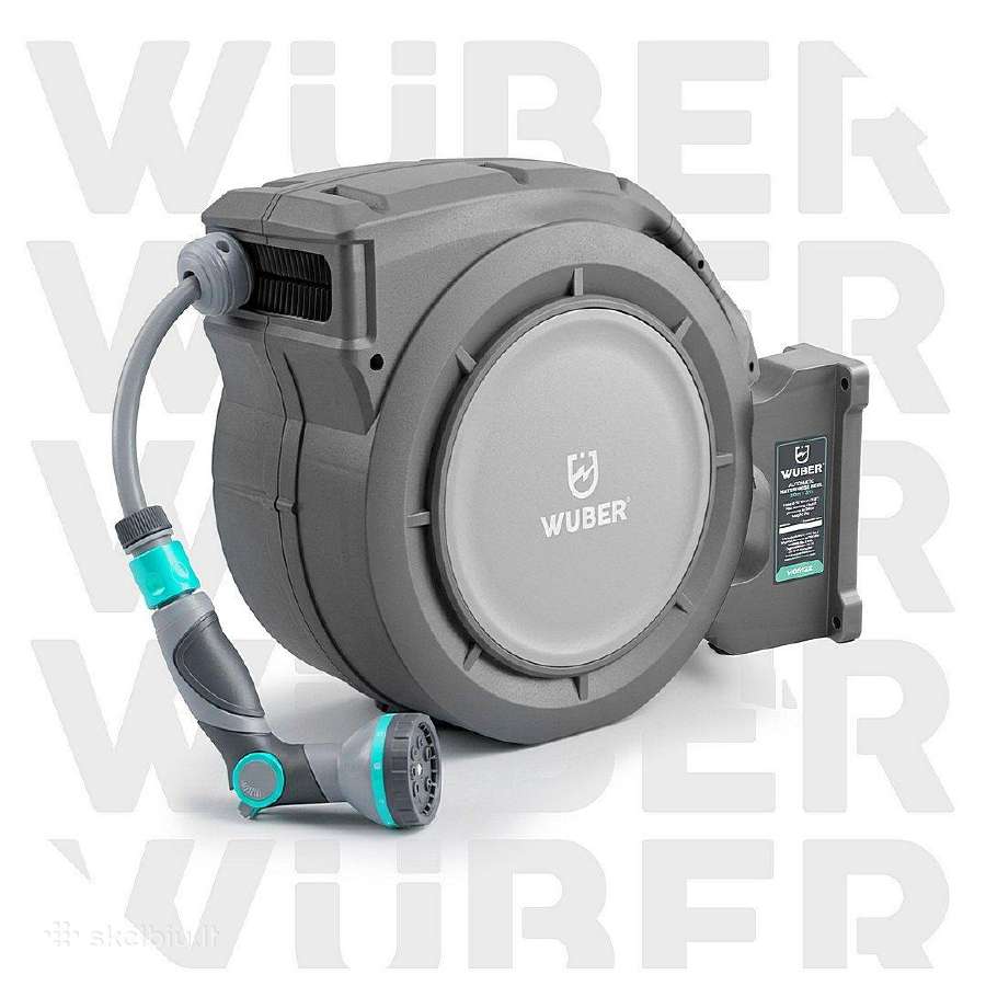 Automatinė sodo žarnos ritė 30 m 20 m+3m wuber - nuotraukos Nr. 10