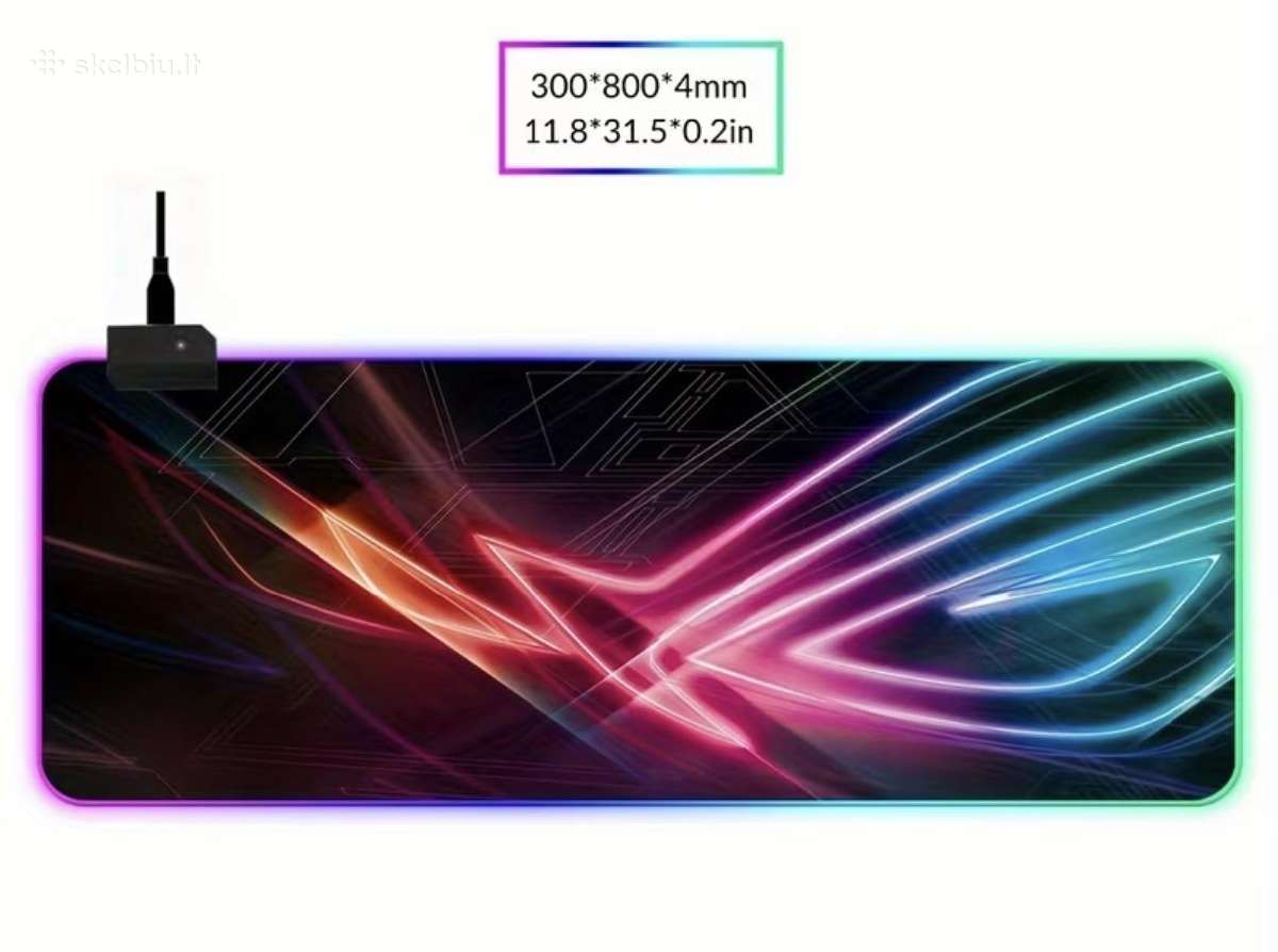 Šviečiantis Rgb pelytės kilimėlis - nuotraukos Nr. 2