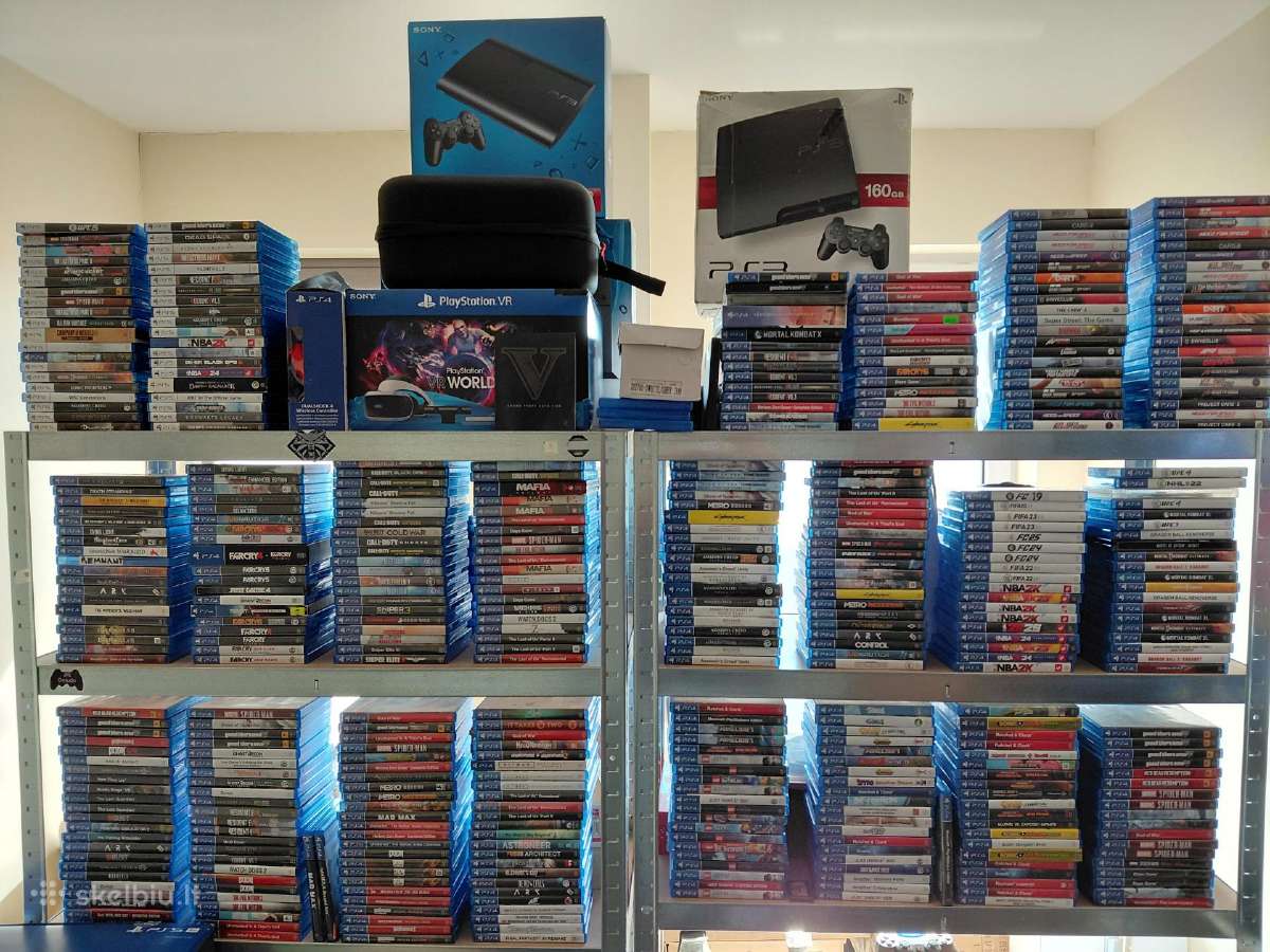 Didelis pasirinkimas ps4 konsolių ir zaidimų - nuotraukos Nr. 4
