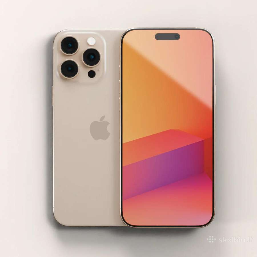 iPhone 16pro max gold