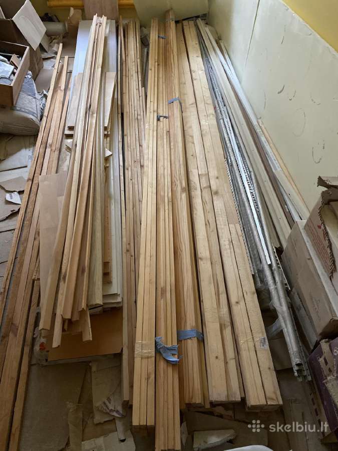 Tašeliai obliuoti, 45 x 16 x 3000 mm, pušis, 47vnt - nuotraukos Nr. 3