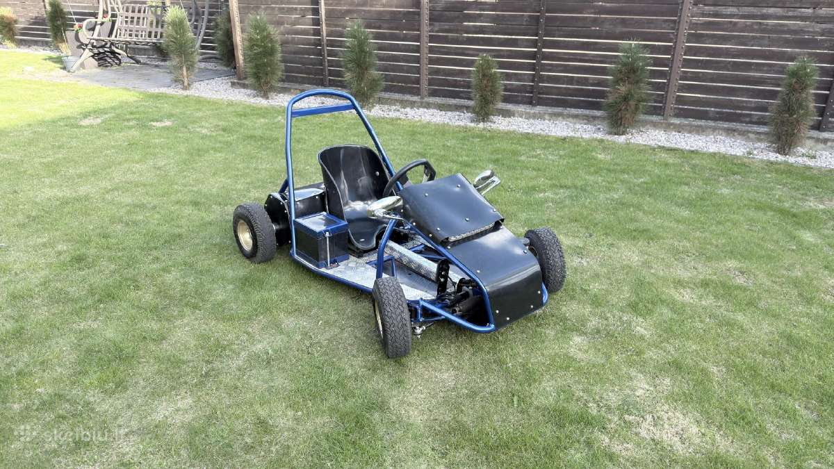 Elektrinis vaikiškas kartingas - bagis