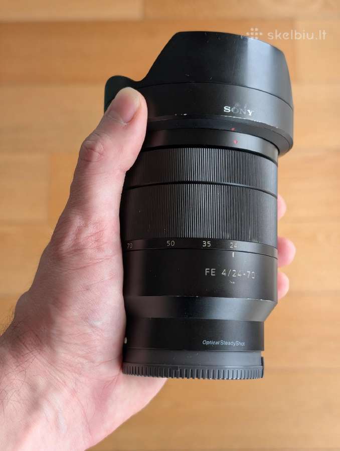 Sony Zeiss Fe 24-70mm F4 Oss Objektyvas