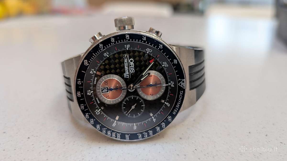 Automatinis laikrodis Oris Williams F1 Lefty - nuotraukos Nr. 4