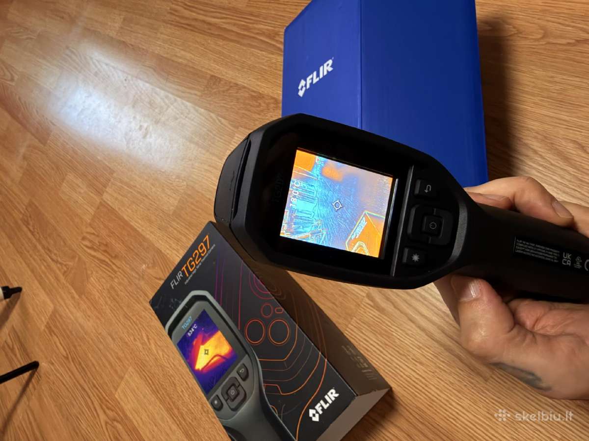 Flir Tg297 pramoninė termovizinė kamera - nuotraukos Nr. 7