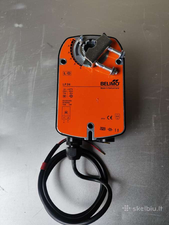 Belimo/trox/siemens sklendes pavaros, valdikliai