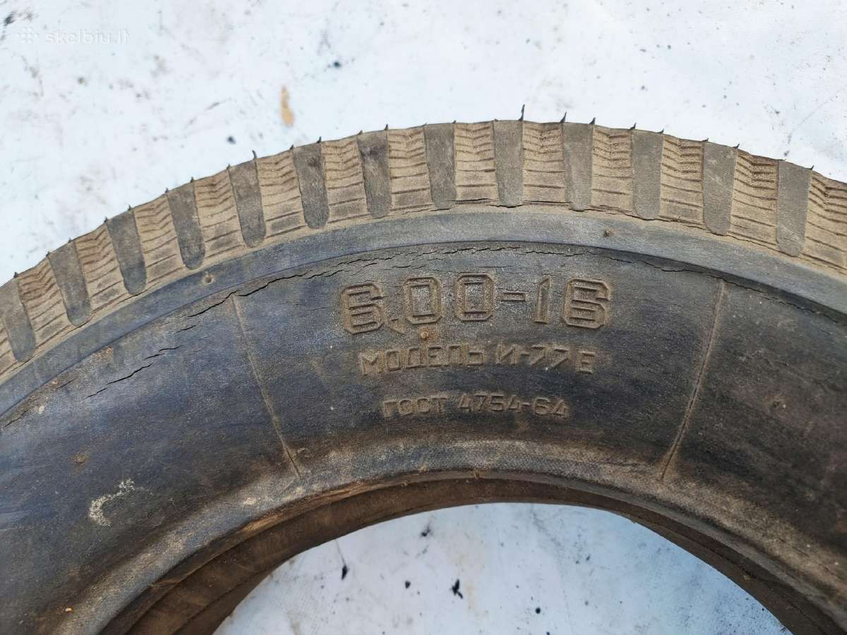 Gaz 20 Pobeda naujos padangos 6,00-16, bamperiai - nuotraukos Nr. 11